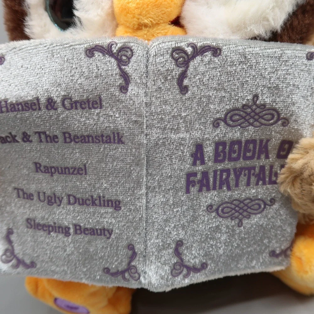 Cuddle Barn Owl Octavius Storytelling Fairytale Animated Plush Toy Read Out Loud